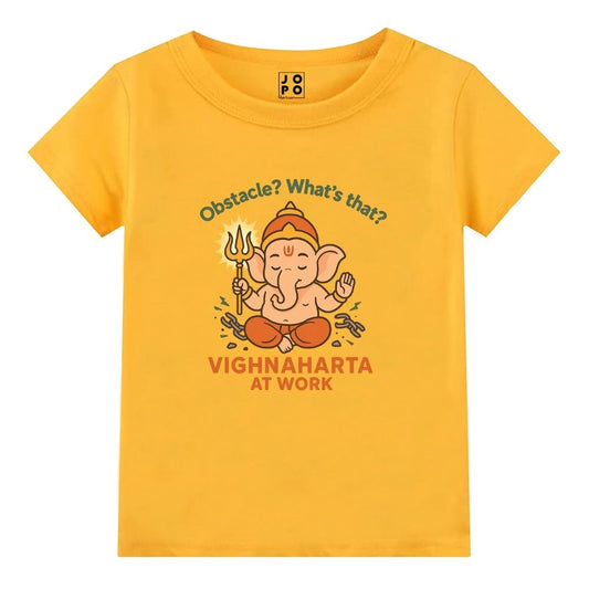 Yellow t-shirt for Vinayagar Chathurthi