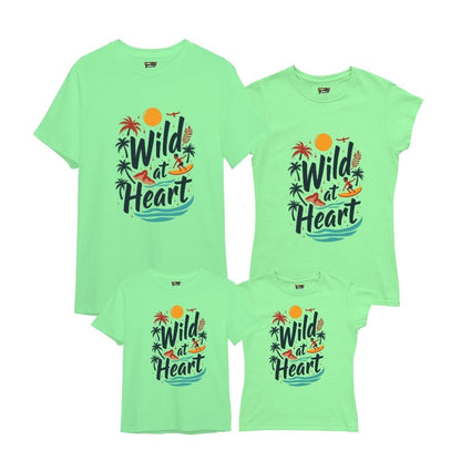 Family shirt design Mintgreen