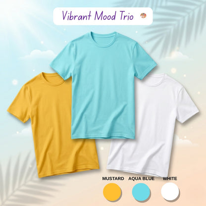 Vibrant Mood Trio - Summer Tshirts Pack