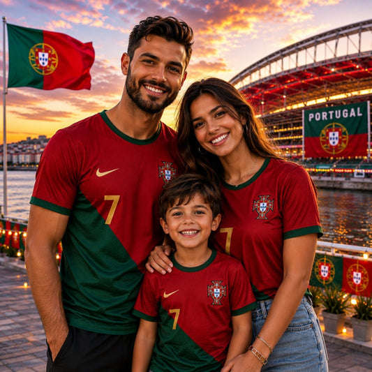 Stadium Style Family Matching Jerseys – Trendy Sports Twinning Wear