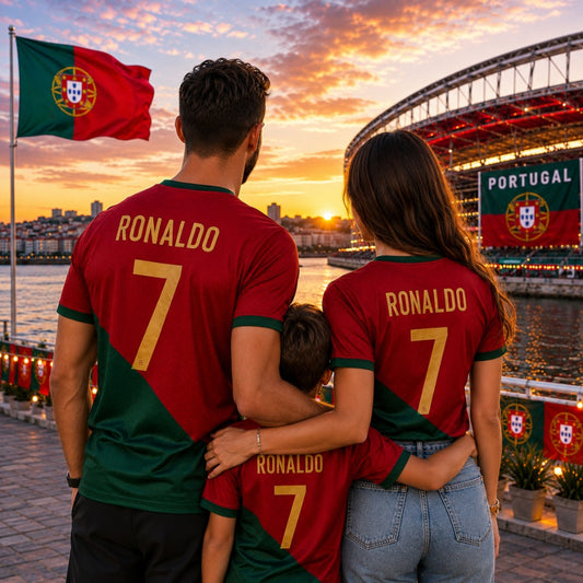 Stadium Style Family Matching Jerseys – Trendy Sports Twinning Wear