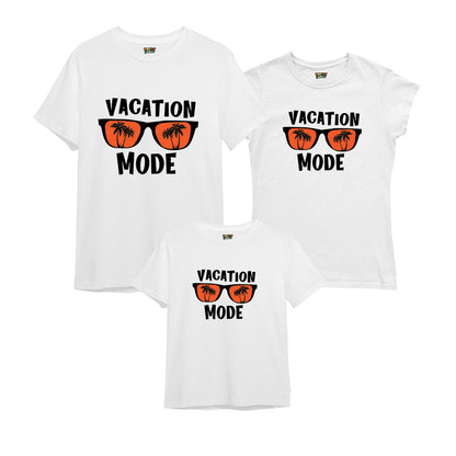 Vacation Mode Family Matching Tshirts