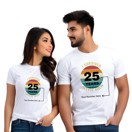 printed couple t shirt 