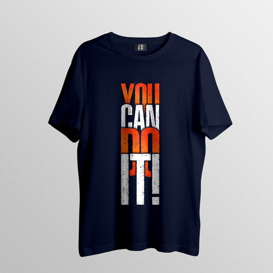 YOU CAN DO IT OVERSIZE T SHIRT