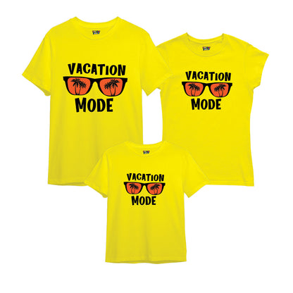 Vacation Mode Family Matching Tshirts