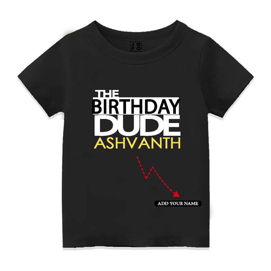 Birthday Dude Kids T Shirt online