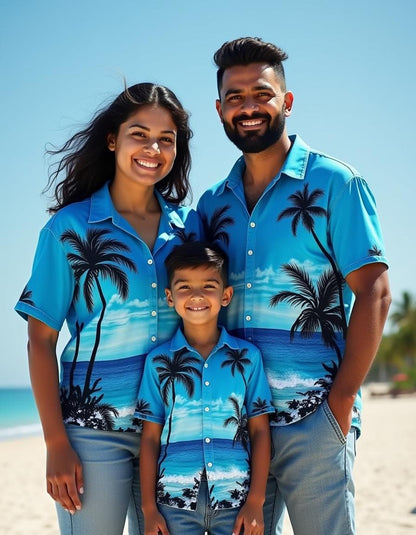Tropical Beach Vacation Shirts for Family Vacation and Photoshoots