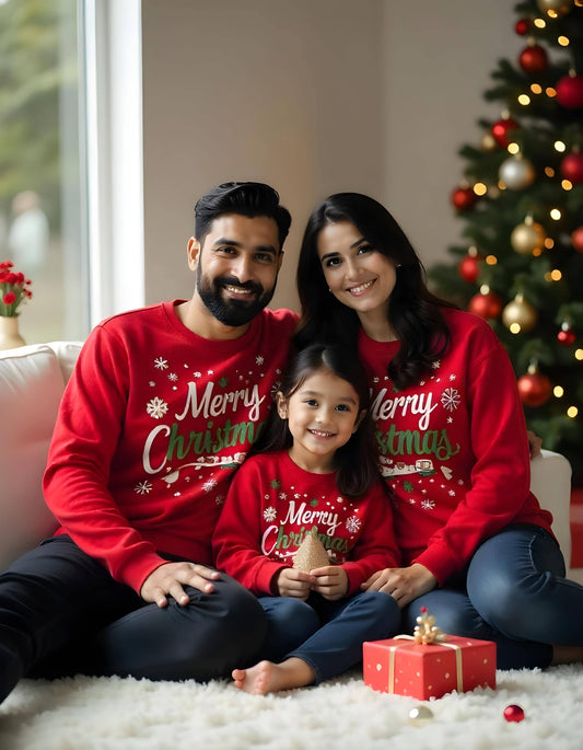 Merry Christmas Family Sweatshirts