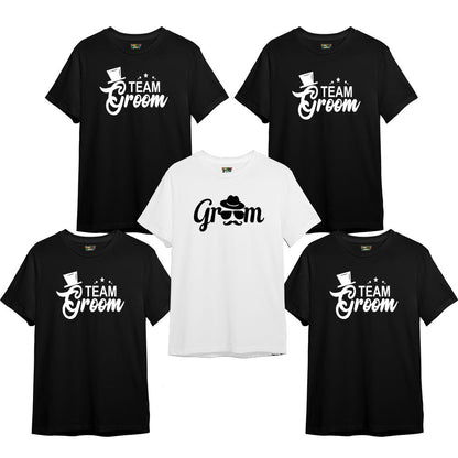 Team Groom Bachelor Party Tshirts