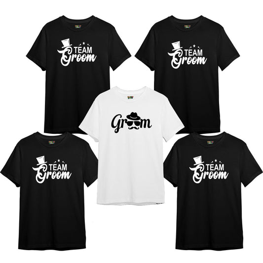 Team Groom Bachelor Party Tshirts