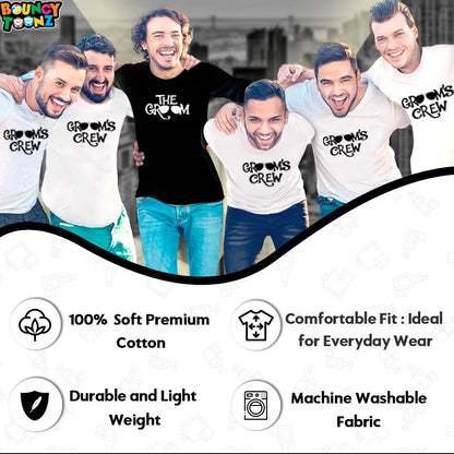 Groom's Drinking Team Bachelor Tshirts