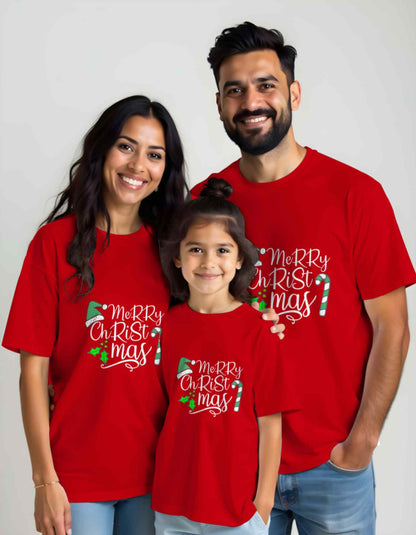 Merry Christmas Printed Christmas T-Shirts