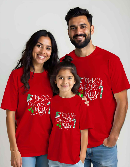 Merry Christmas Printed Christmas T-Shirts