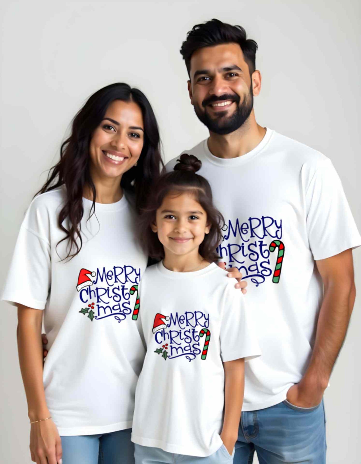 Merry Christmas Printed Christmas T-Shirts