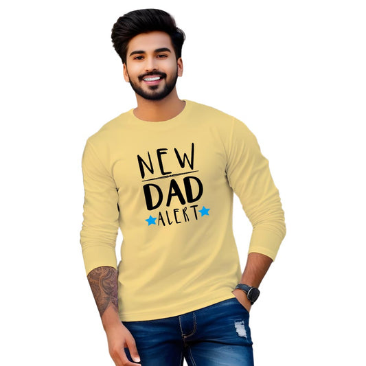 Dad To Be Print T-shirt