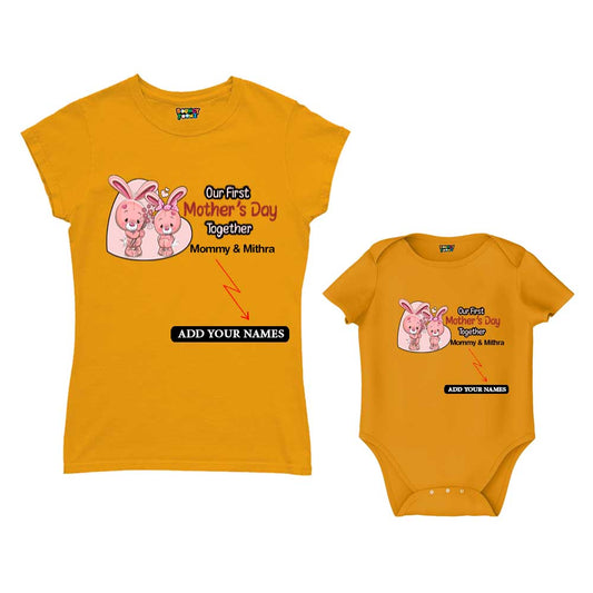 Mother’s Day customised Mom T Shirt and Romper