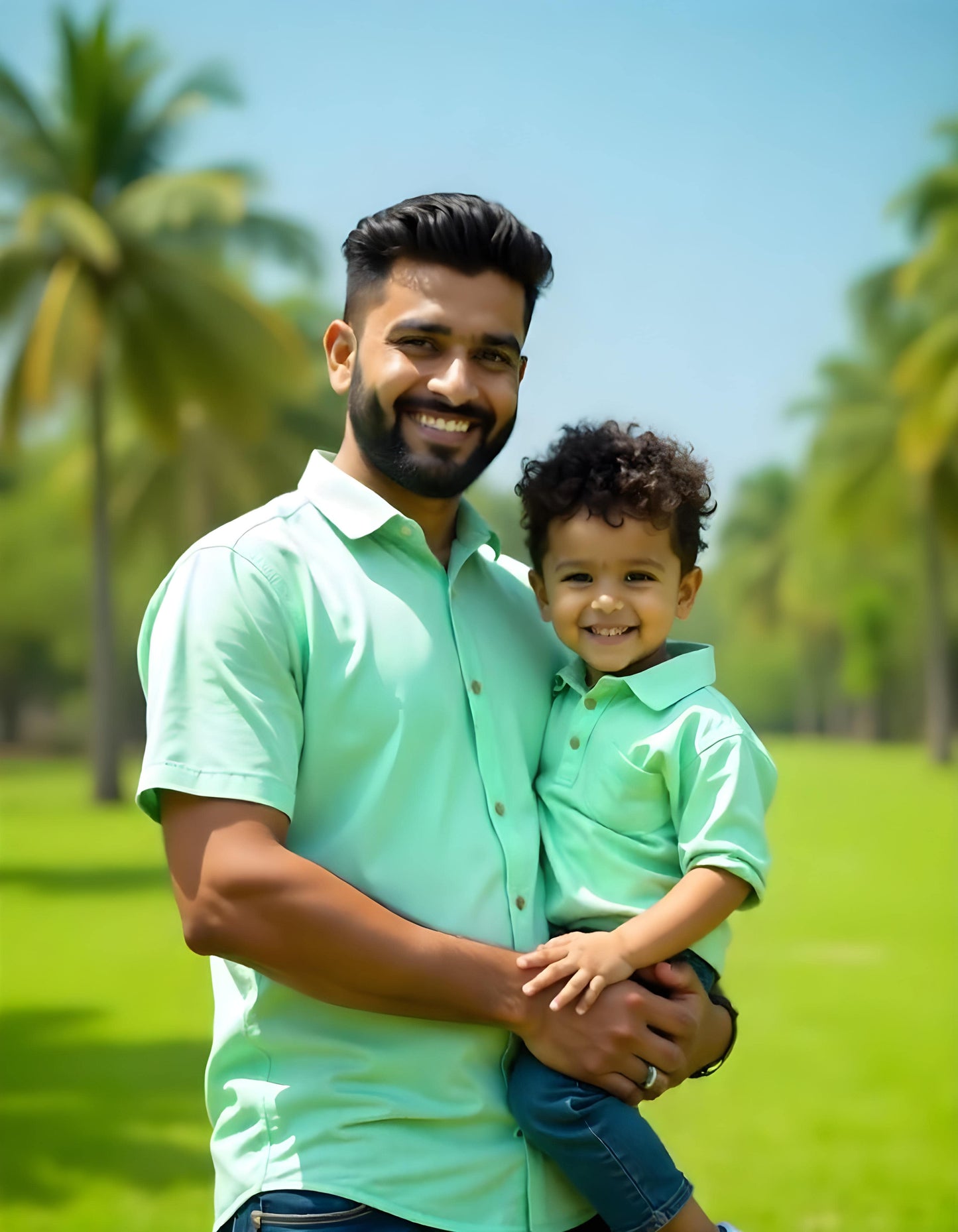 matching dad son clothes