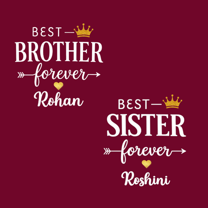 Brother Sister Bond Raksha bandhan Celebration Sweatshirt
