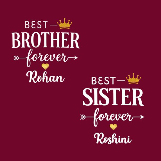 Brother Sister Bond Raksha bandhan Celebration Sweatshirt