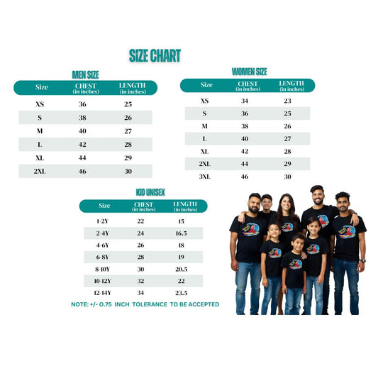 Vacation Time Printed Matching Group T-Shirts