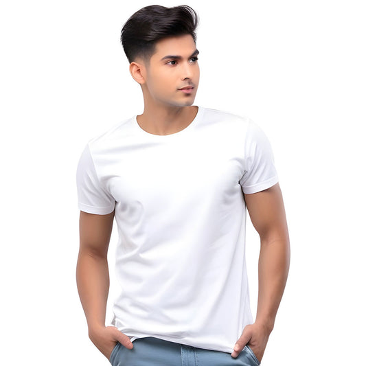 plain white t shirt for men