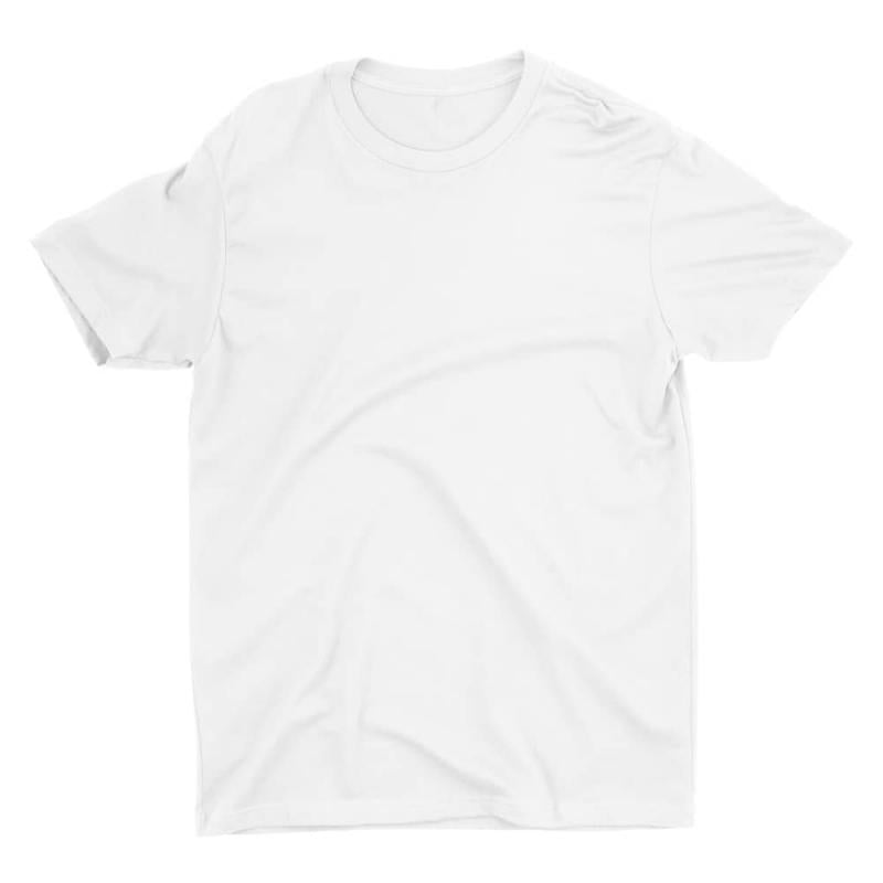 Custom T Shirts Printing Men Round Neck