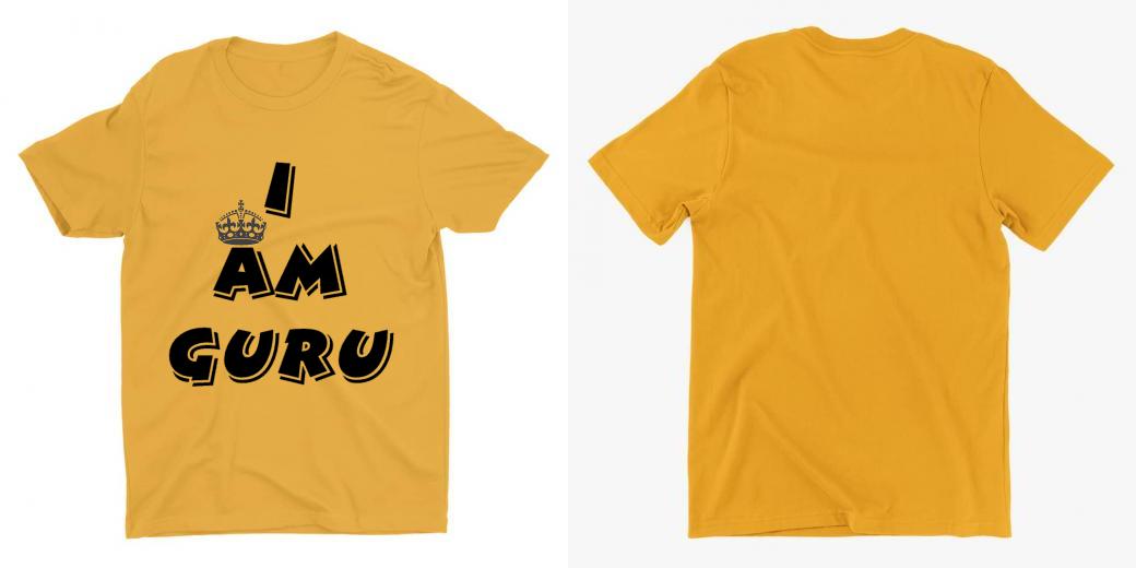 Custom T Shirts Printing Men Round Neck