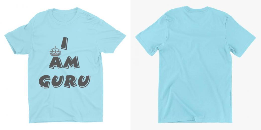 Custom T Shirts Printing Men Round Neck