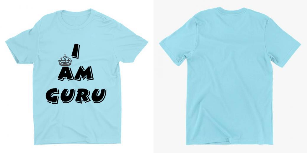Custom T Shirts Printing Men Round Neck