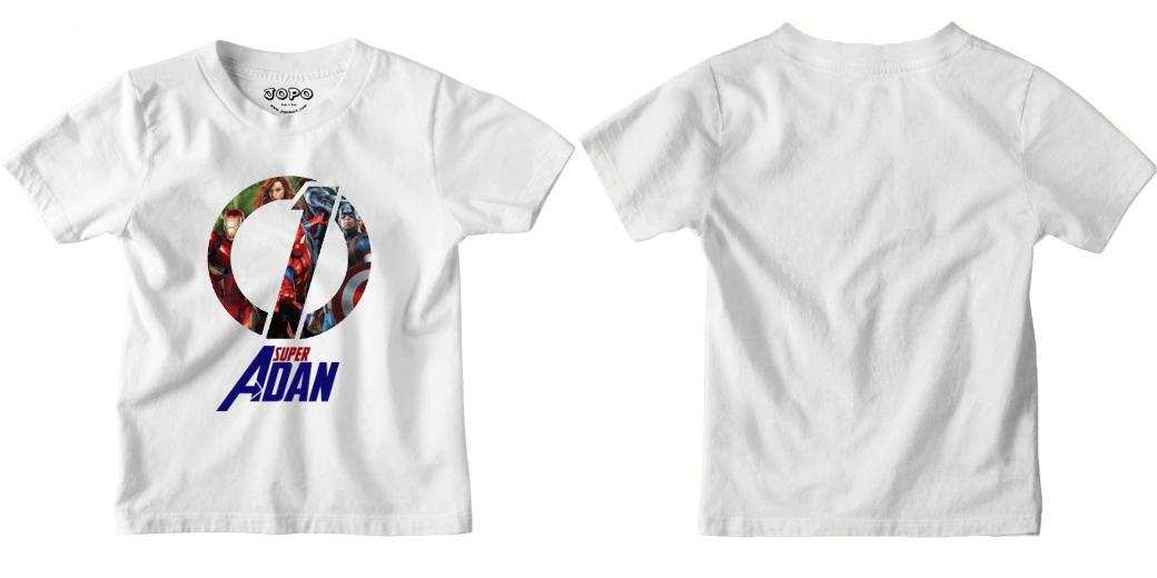 Custom T Shirt Boy Round Neck