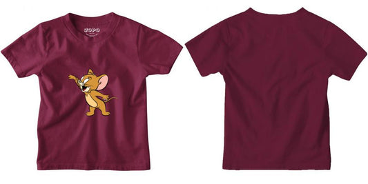 Custom T Shirt Boy Round Neck