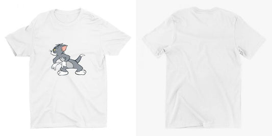 Custom T Shirts Printing Men Round Neck