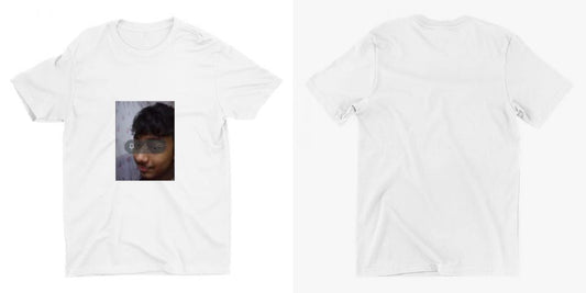 Custom T Shirts Printing Men Round Neck