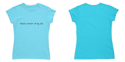 Custom T Shirt Girl Round Neck