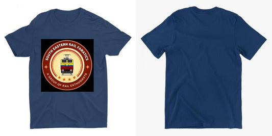 Custom T Shirts Printing Men Round Neck