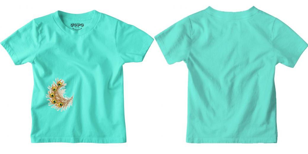 Custom T Shirt Boy Round Neck