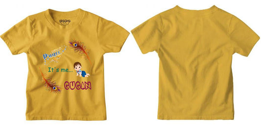 Custom T Shirt Boy Round Neck
