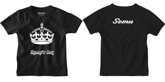 Custom T Shirt Boy Round Neck
