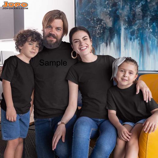 Custom Family T-Shirt Round Neck