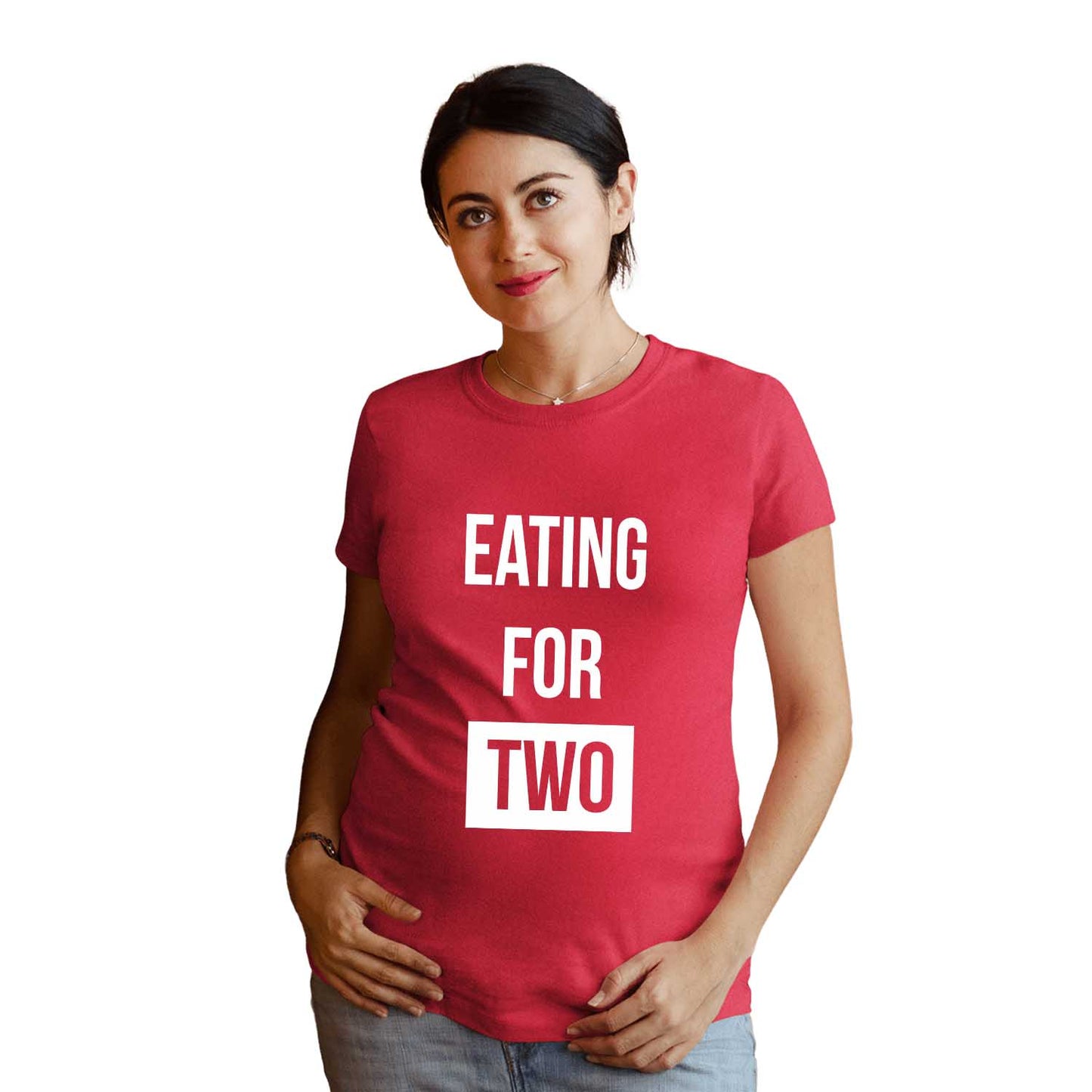 Eating for Two Pregnancy Tshirt