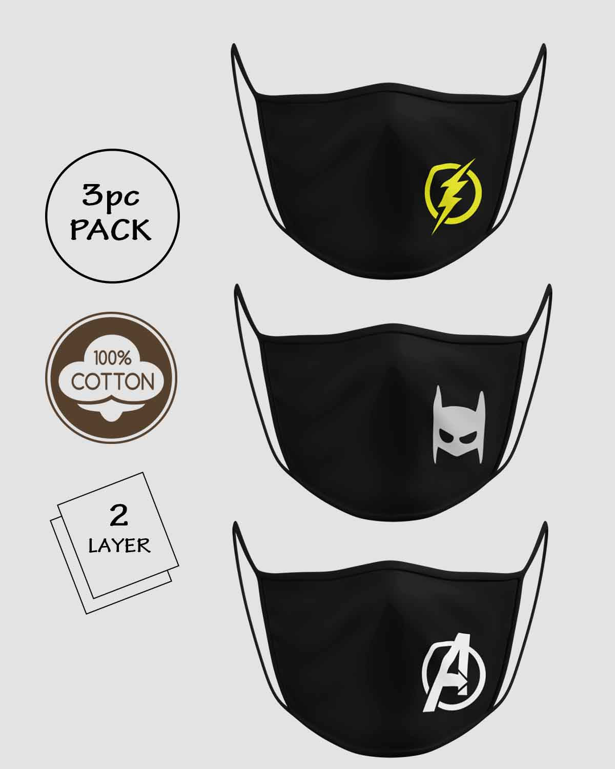 3 PC PACK SUPERHERO 1