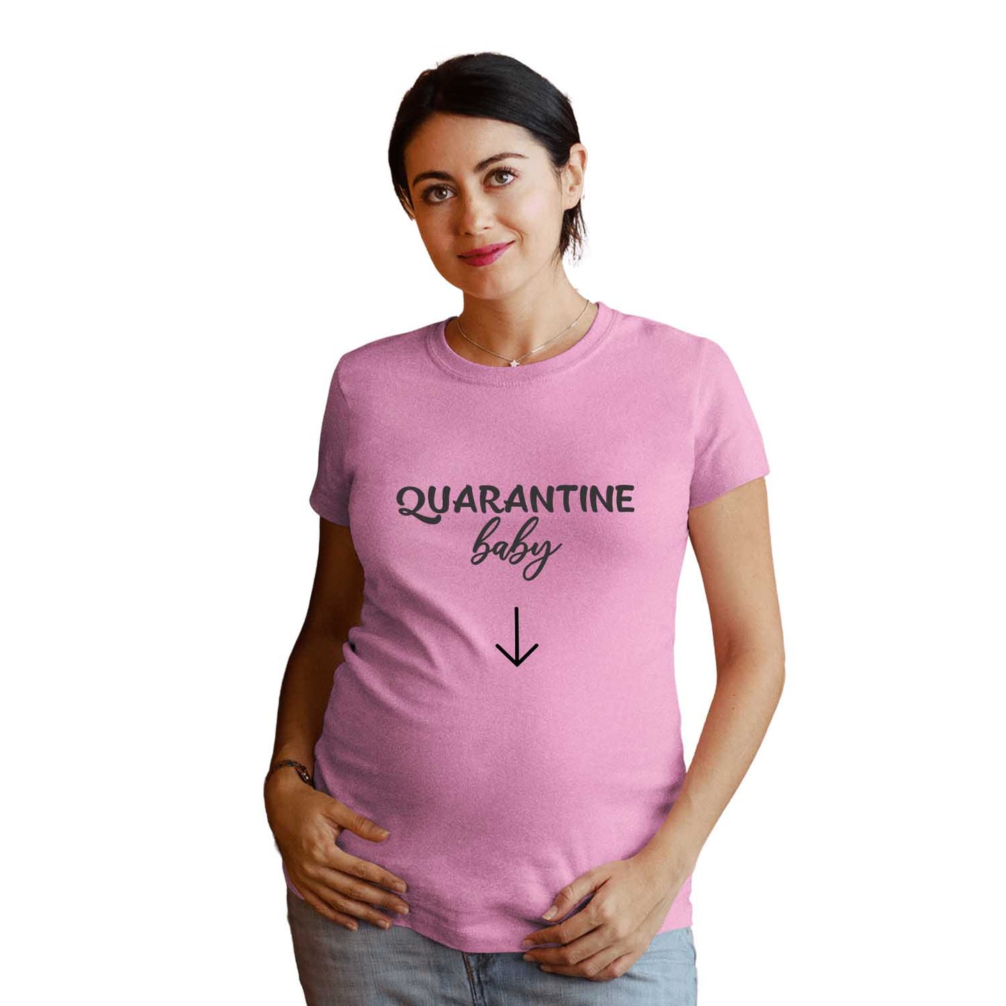 Quarantine Baby Maternity Tshirt