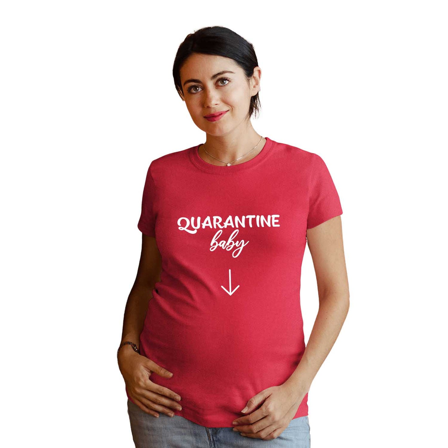 Quarantine Baby Maternity Tshirt
