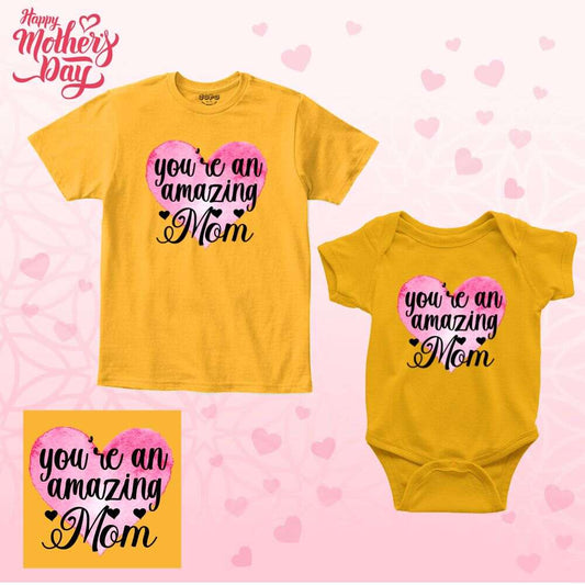 Amazing Mom and Kids Tshirt