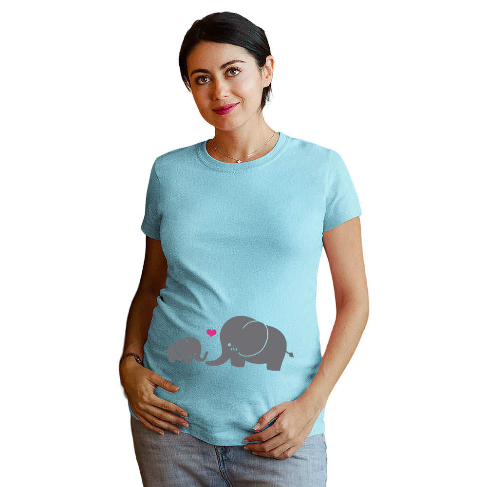 Elephant Love Maternity Tshirts