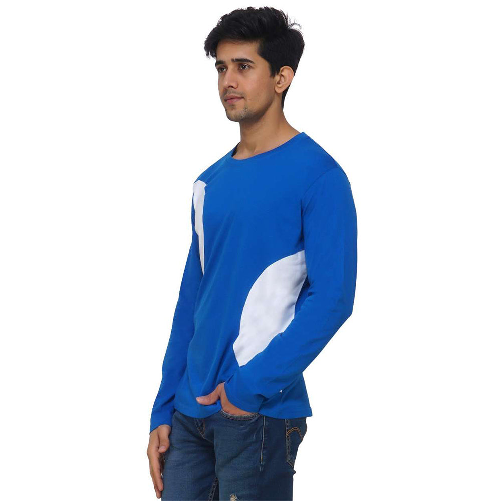 Blue-arc-t-shirt