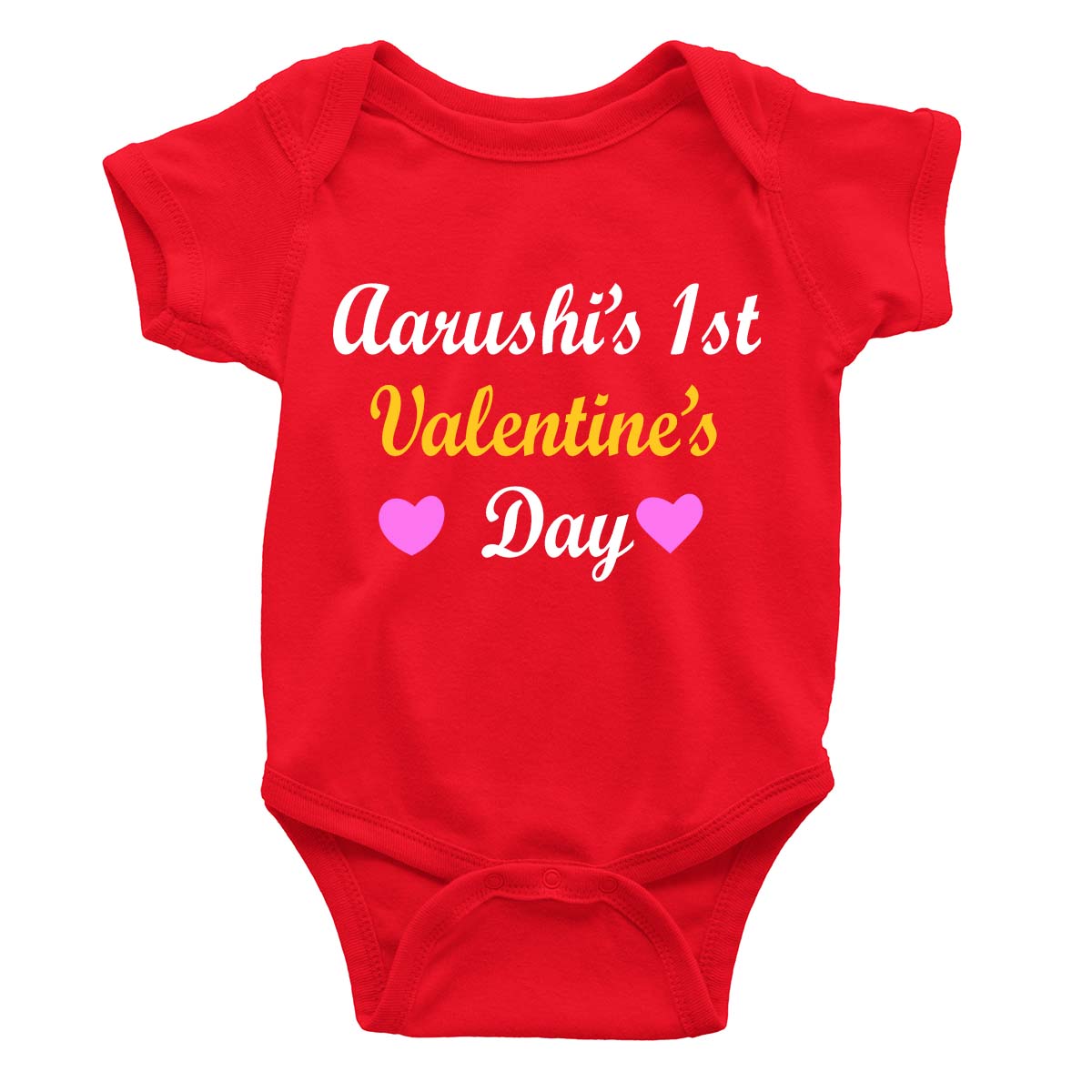 Aarushi 1st valentine's day red