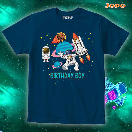 Astronaut kid boy navy