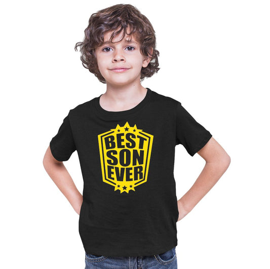 Best Son Ever Printed Boys T-shirt