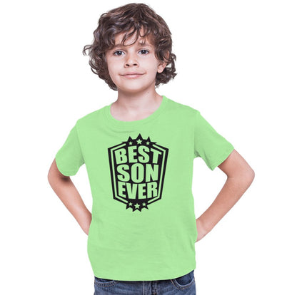 Best Son Ever Printed Boys T-shirt